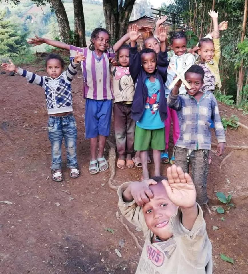 Bambini in Etiopia